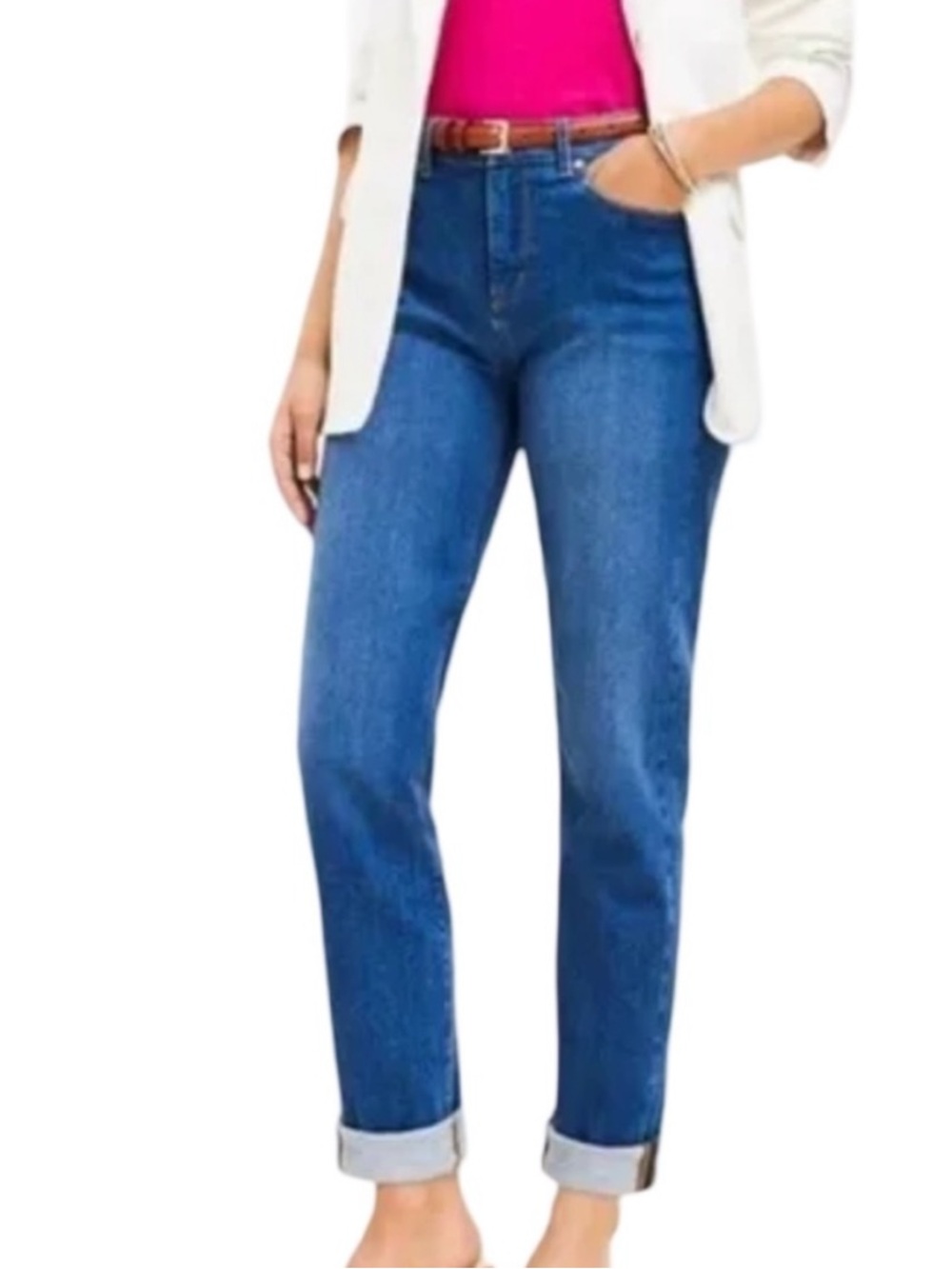 ❗️LOFT Boyfriend Jeans in Medium Blue